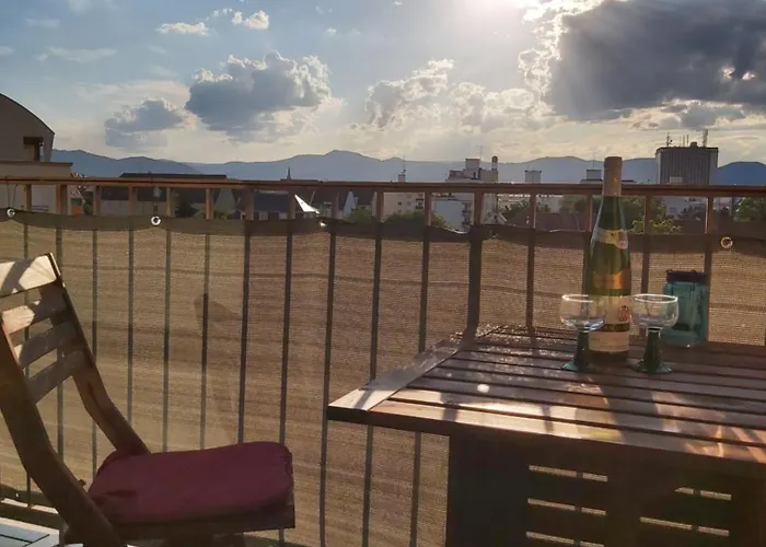 Appartement Le Marcellin - Garage - Terrasse Colmar